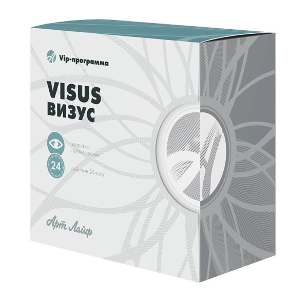 Арт Лайф - Визус 120 таб. - Комплекс для восстановления активности глазного аппарата