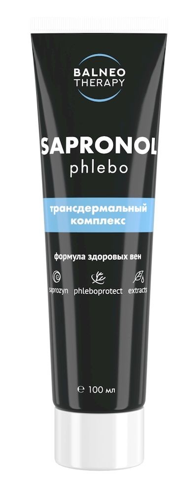 Арт Лайф - Сапронол Флебо (Sapronol Phlebo) 100 мл - Трансдермальный комплекс для улучшения работы венозной системы
