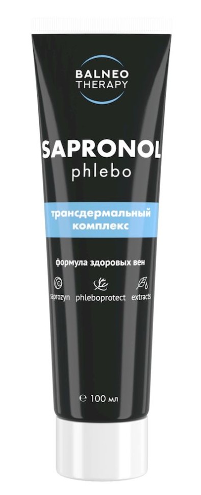 Арт Лайф - Сапронол Флебо (Sapronol Phlebo) 100 мл - Трансдермальный комплекс для улучшения работы венозной системы