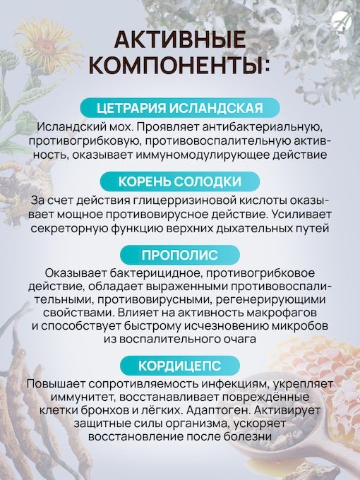 Арт Лайф - Взвар Цетразин 250 мл - Фитобиотик на основе цетрарии ...
