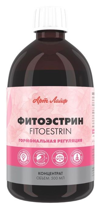 Арт Лайф - Взвар Фитоэстрин 500 мл - Негормональный комплекс фитоэстрогенов для женщин