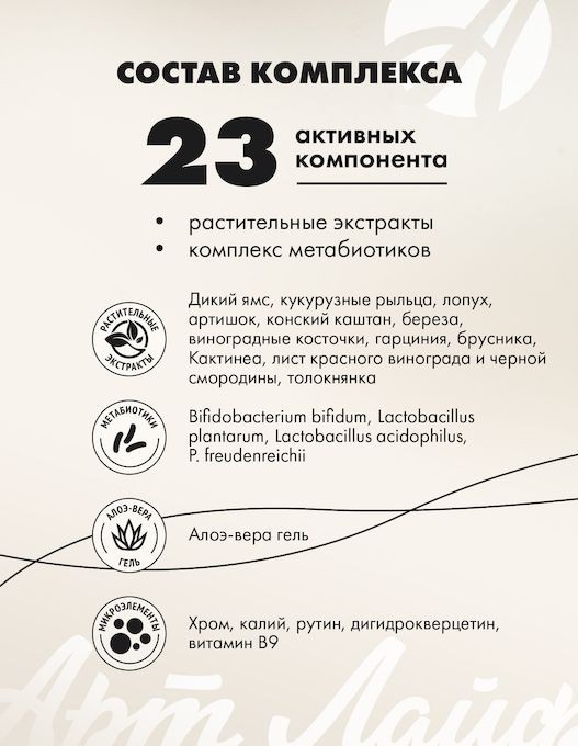 Арт Лайф - Лимфодренажный напиток Лимфотек (Limfotek) 250 г - Детокс ...