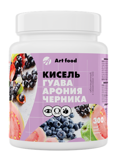 Арт Лайф - Кисель Гуава-Арония-Черника 300 г