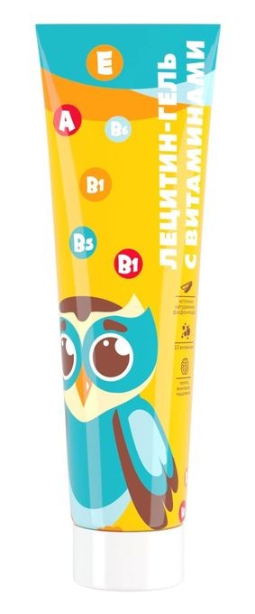 Арт Лайф - Лецитин гель с витаминами 165 г - Витаминный комплекс с фосфолипидами для детей с 3-х лет